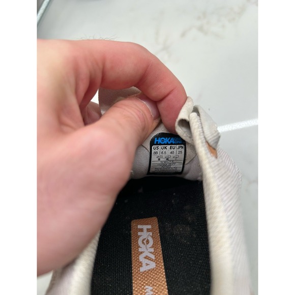 Hoka One One Mach 5 Running Sneakers Shoes White Copper Womens Size 8 B 8B - Picture 8 of 8